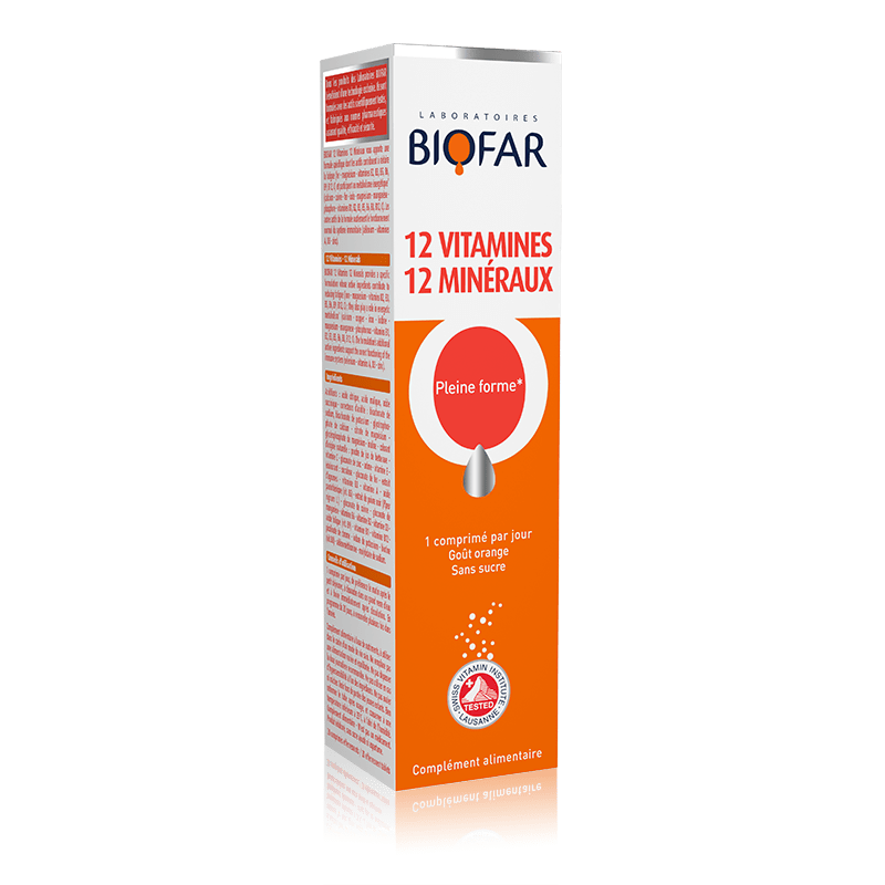 Biofar 12 vitamina +12 minerala šumeće tablete 20 komada