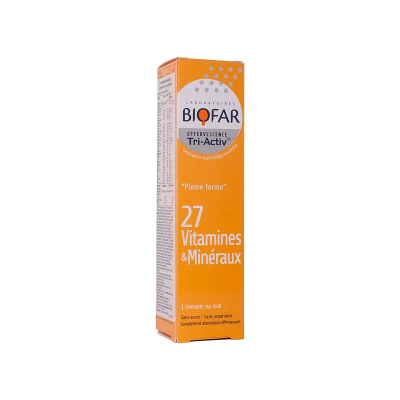 Biofar 27 Tri Aktiv Vitamini i Minerali šumeće tablete 15 komada