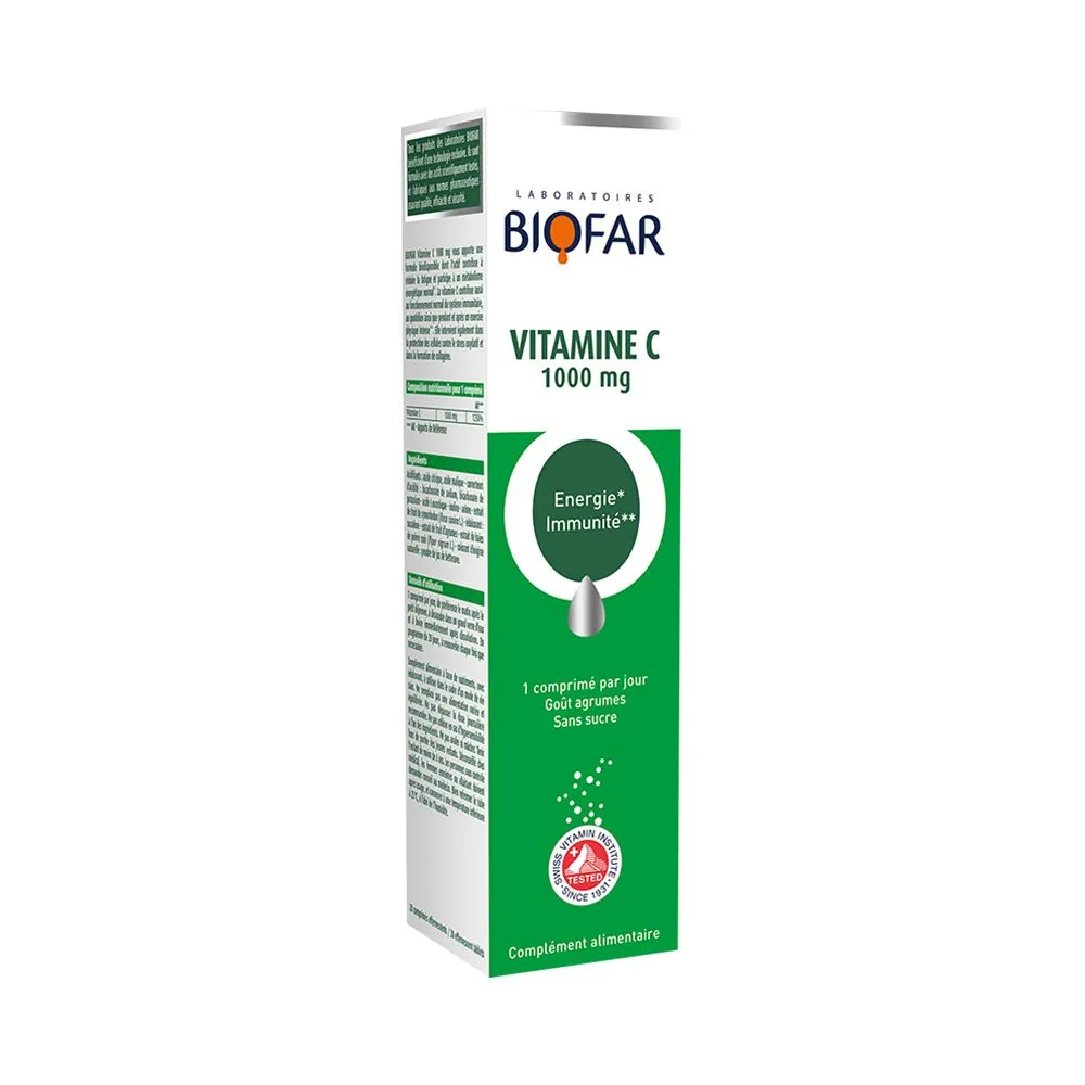 Biofar Vitamin C 1000mg šumeće tablete 20 komada