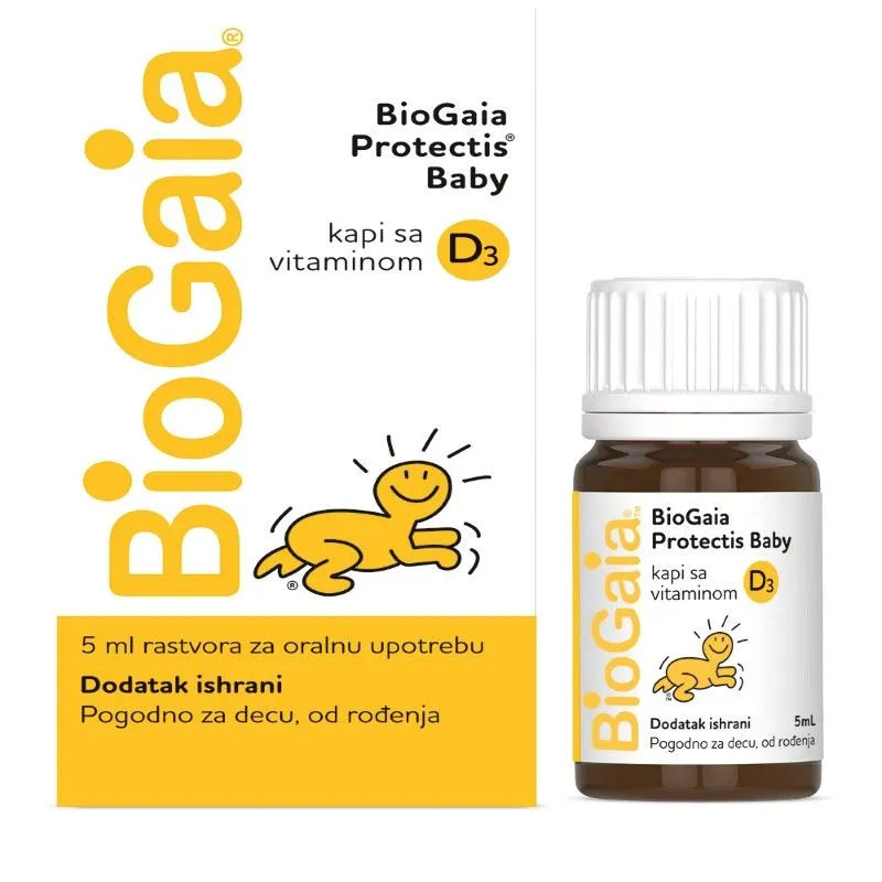 BioGaia Protects +Vitamin D3 kapi 5ml