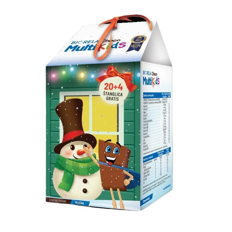 Biorela multi kids štanglice a20+4 gratis