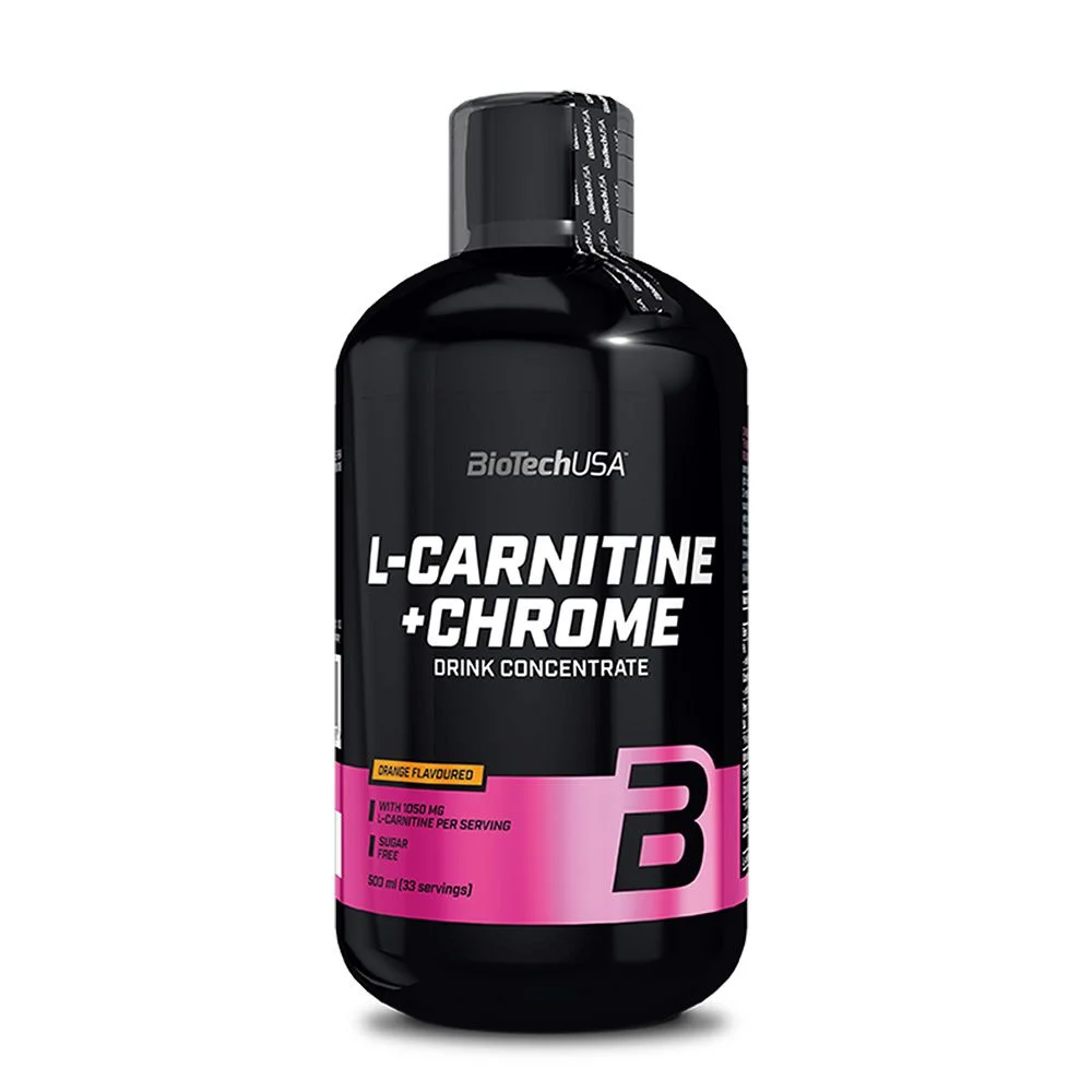 BioTech USA L-Carnitine + Chrome 500ml