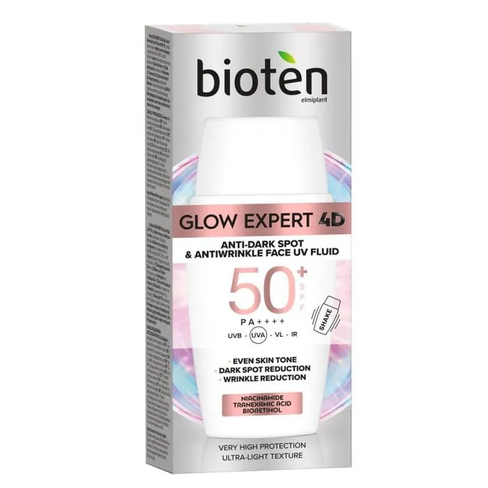 Bioten glow expert fluid spf50+ 50ml