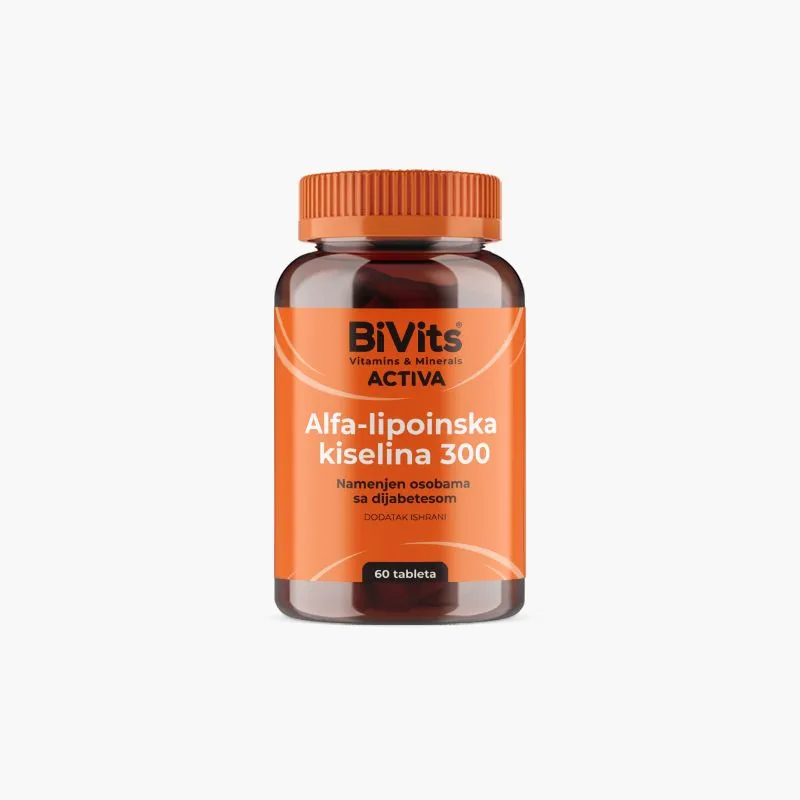BiVits ACTIVA vitamins&minerals  Alfa lipoinska kiselina 300