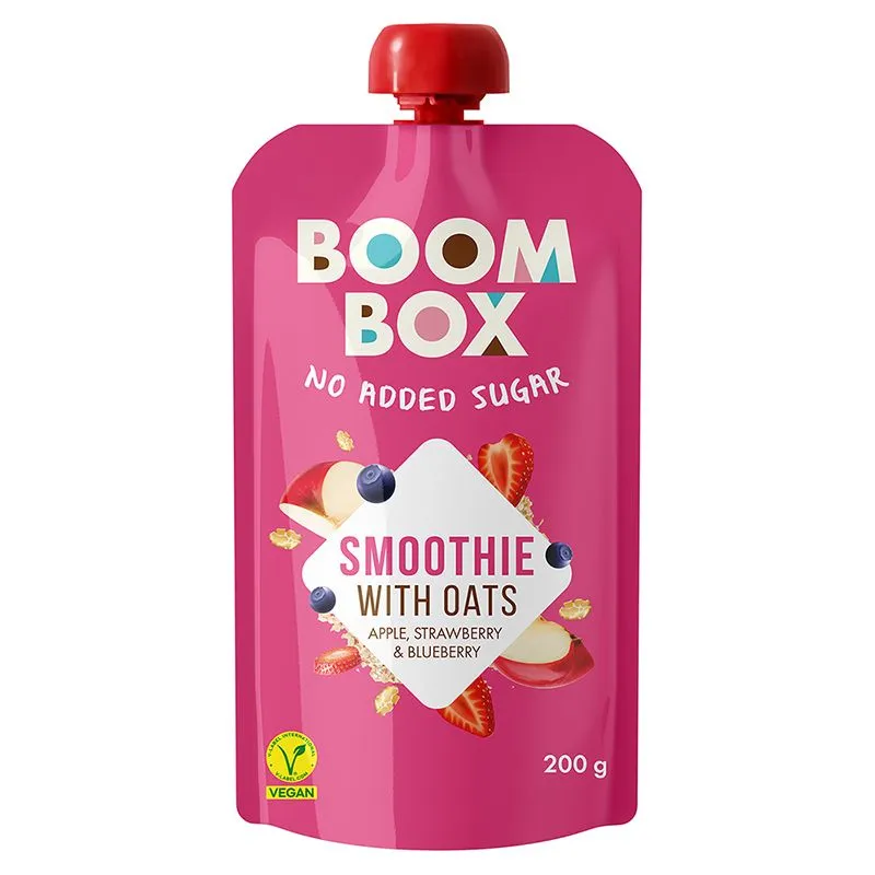 Boom Box Smoothie Jabuka, Jagoda i Borovnica 200g