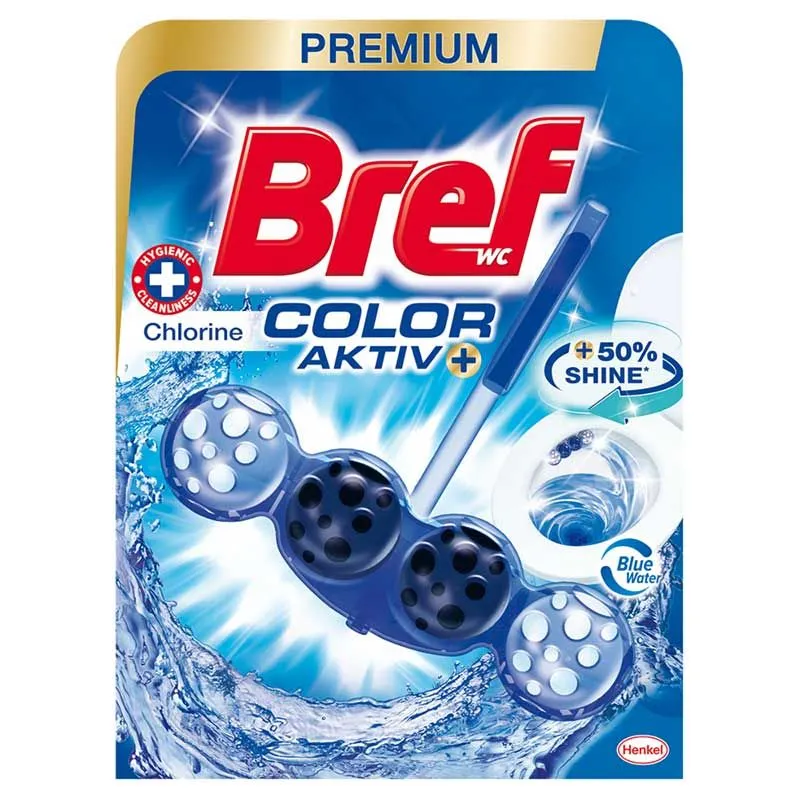 Bref Blue Aktiv Chlorine  WC osveživač 50 gr