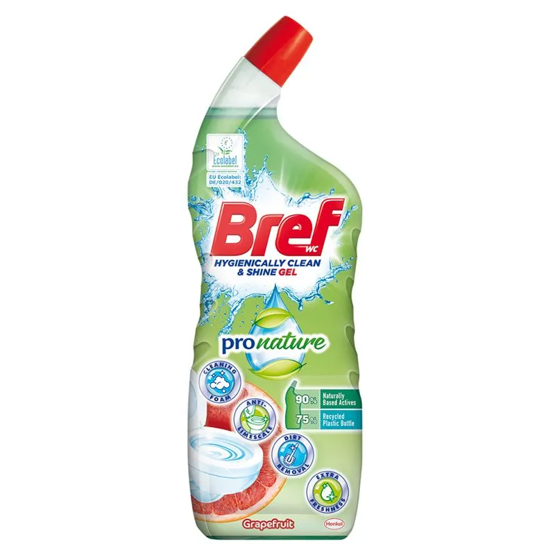 Bref Pro Nature wc gel Grapefruit 700ml
