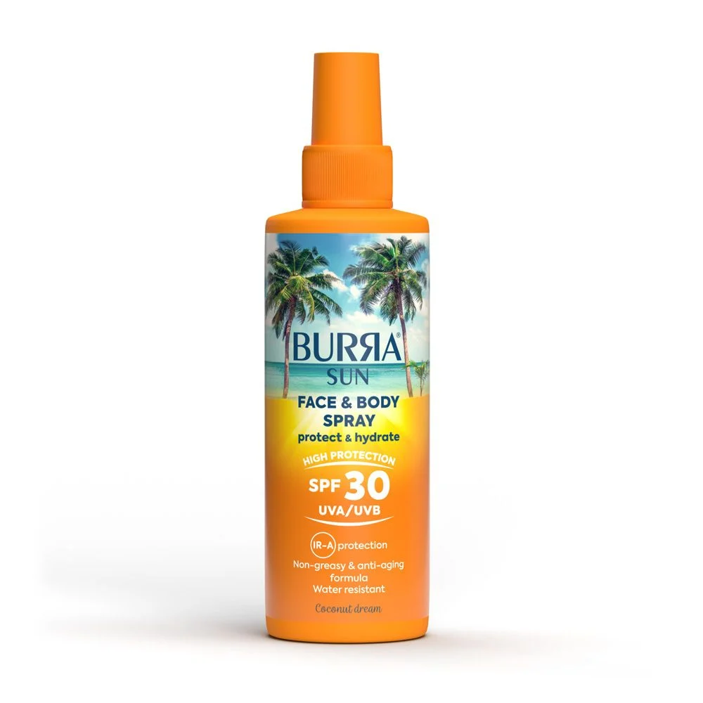 BURRA Sun Face &amp; Body Spray SPF30 200ml