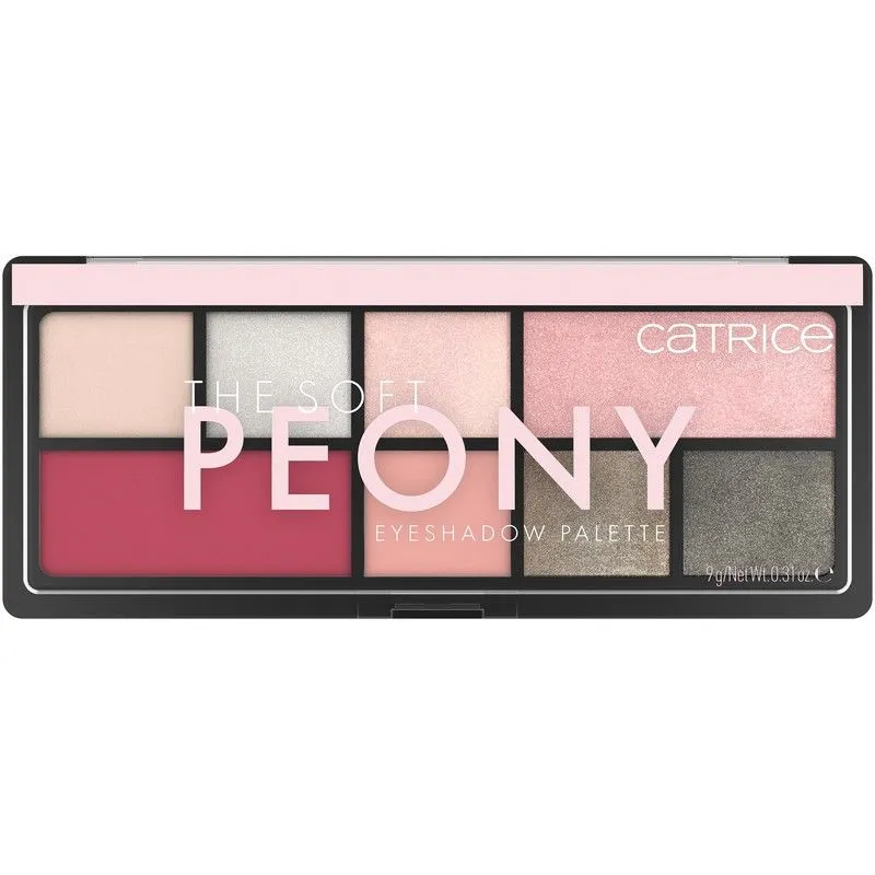 Catrice The Soft Peony paleta senki za oči