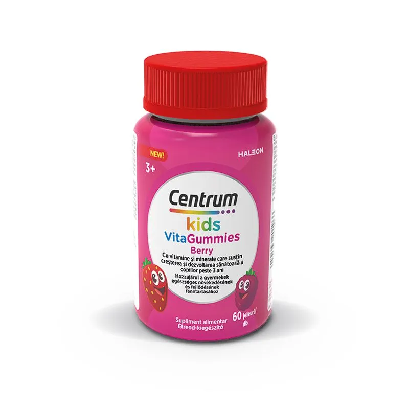 Centrum Kids VitaGummies Berry, 60 bombona