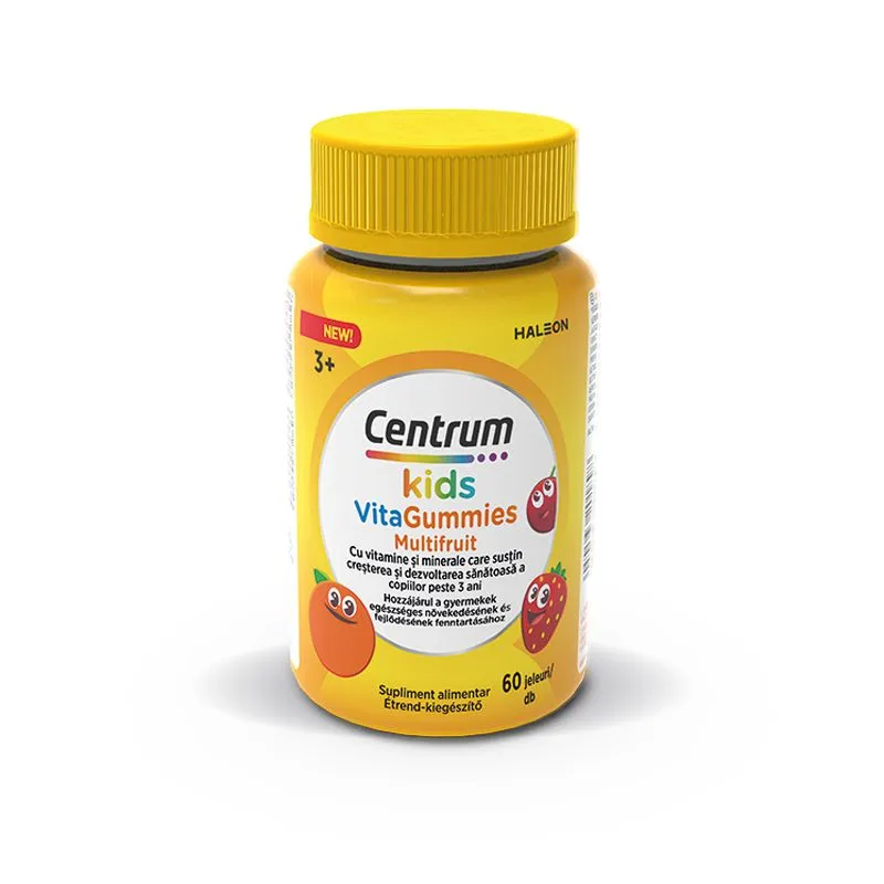 Centrum Kids VitaGummies Multifruit, 60 bombona
