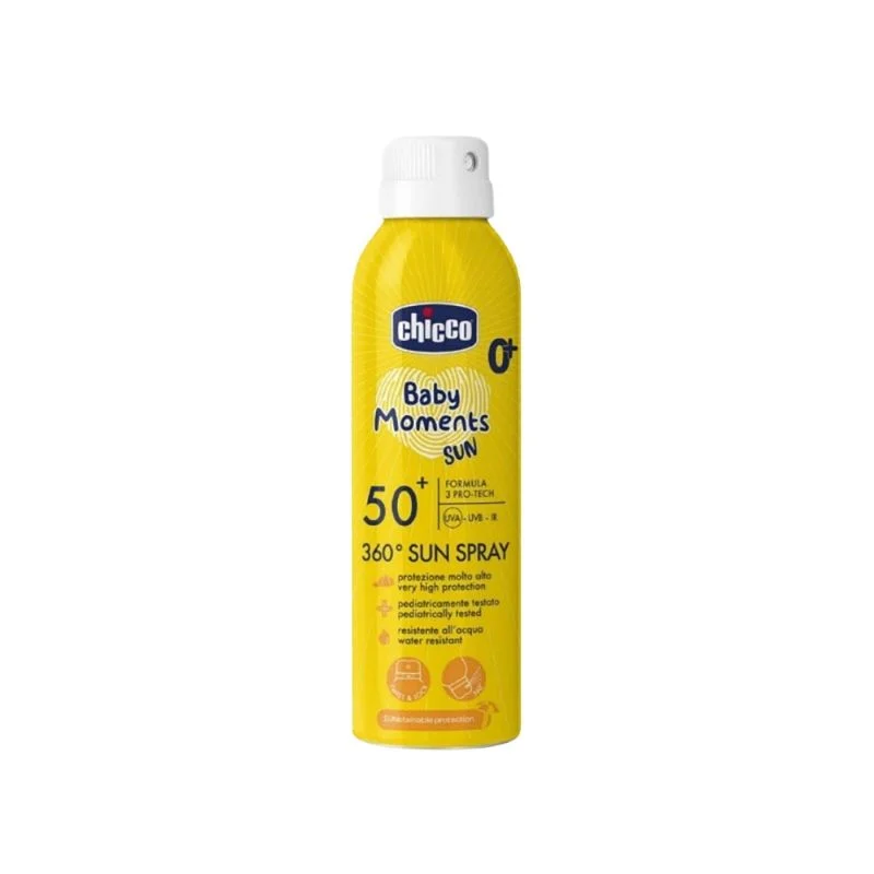 Chicco 360 sprej za sunčanje SPF 50+,150ml