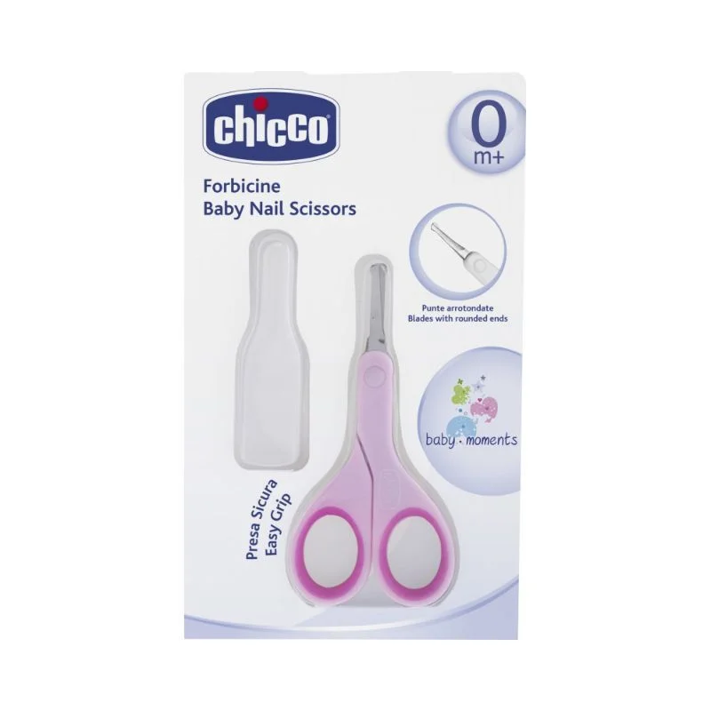 Chicco makazice za nokte, roze