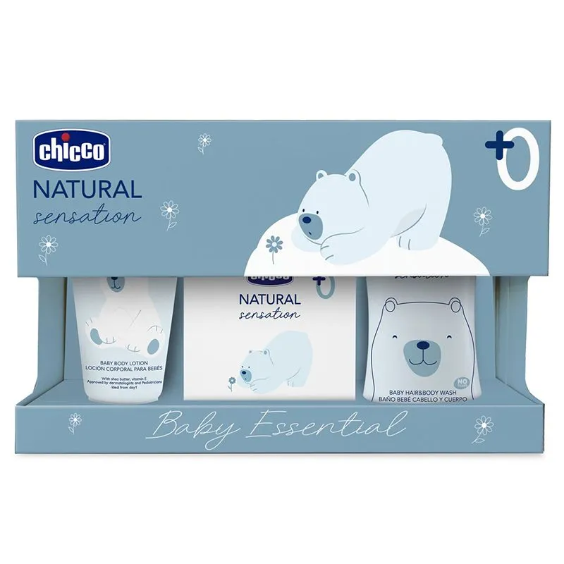 Chicco Natural Sensation set (kupka i šampon+losion+parfemska voda)