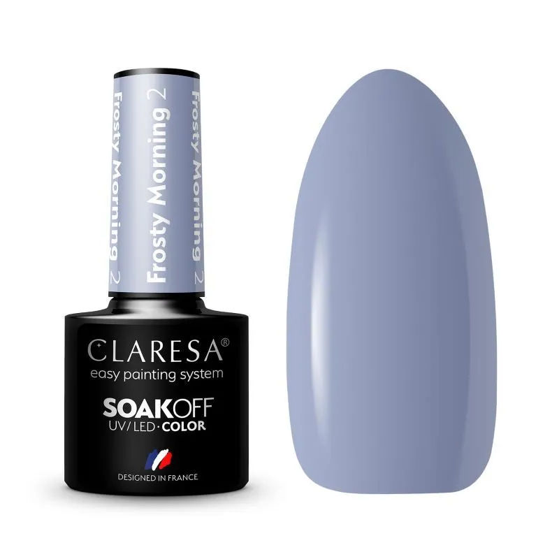Claresa trajni lak za nokte uv/led frosty morning 2 5g