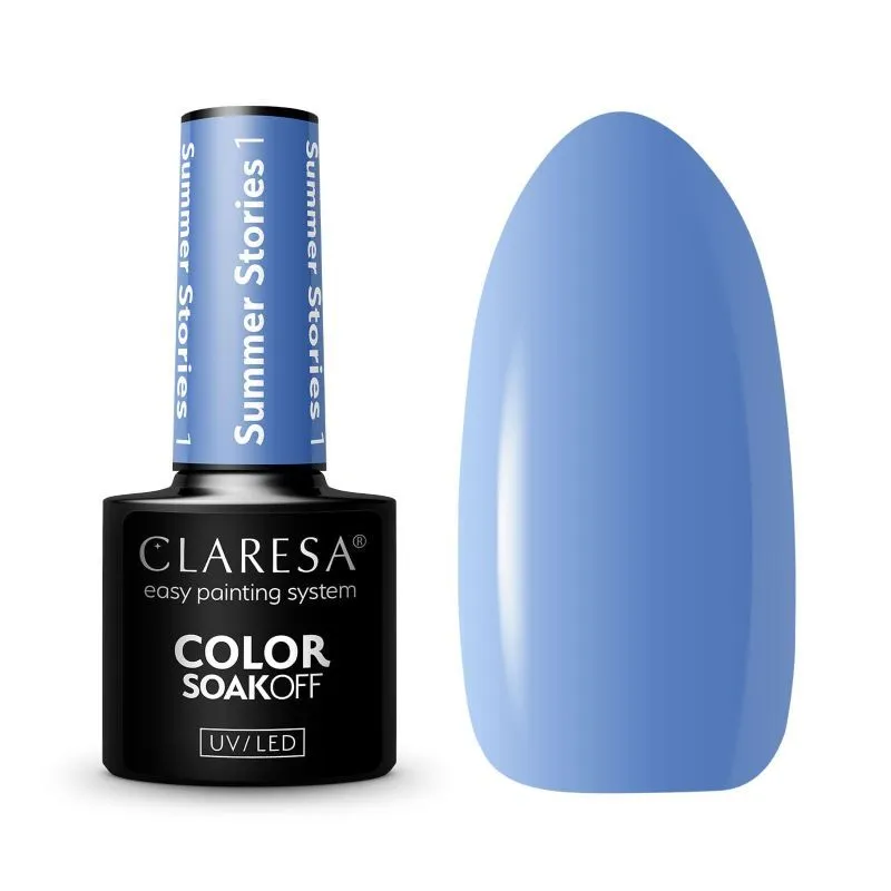 Claresa trajni lak za nokte uv/led Summer Stories 1 5g