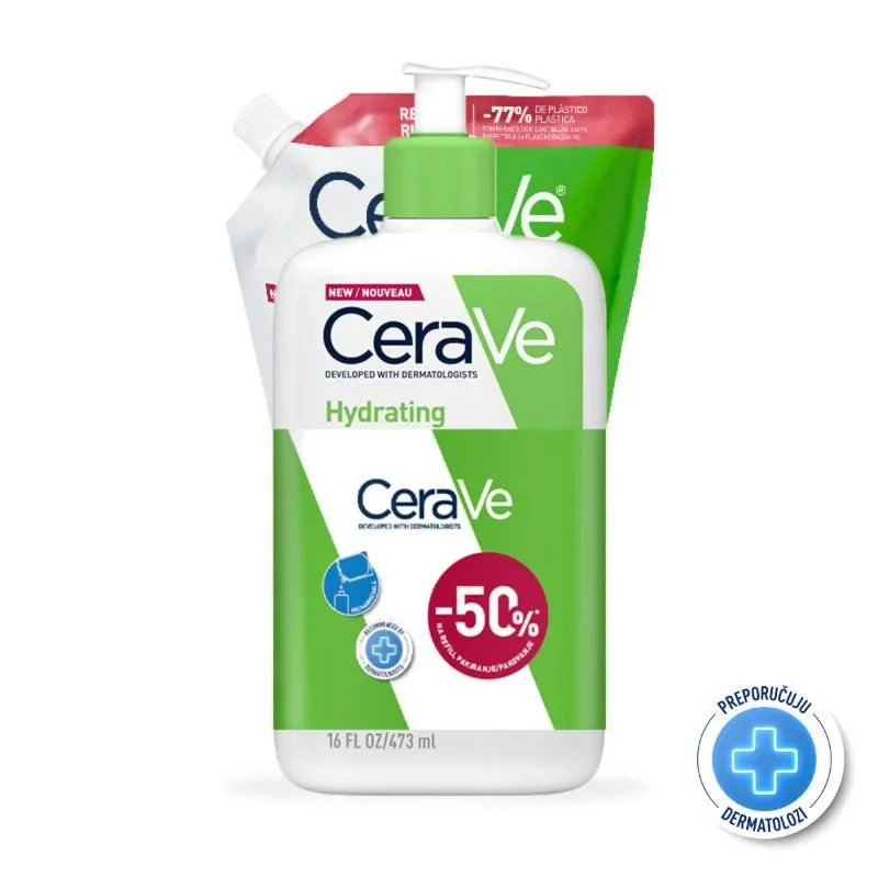 CRV REFILL 473 ML+ Hydrating Cleanser 473 ML