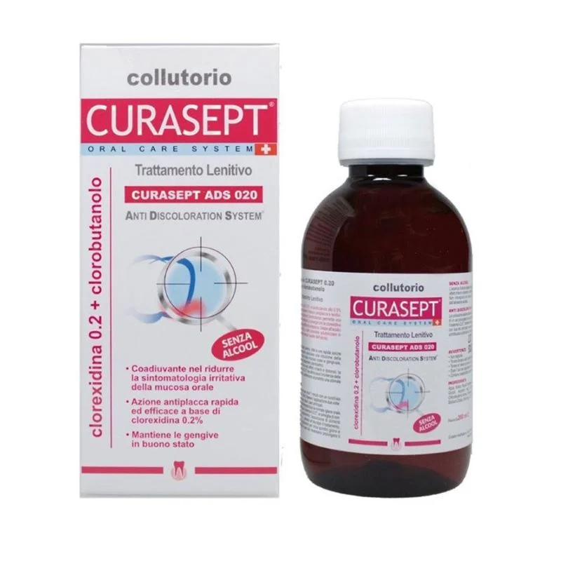 Curasept ADS Soothing tečnost za ispiranje usta 200ml
