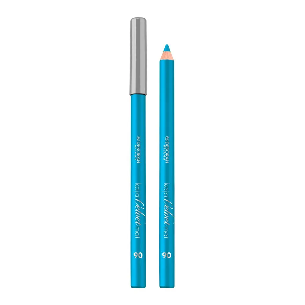 Deborah Kajal velvet mat 06 - light blue