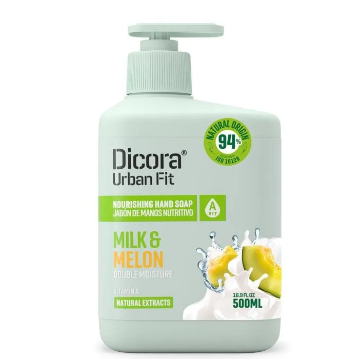 Dicora Urban fit tečni sapun za ruke vitamin A, mleko i dinja 500ml