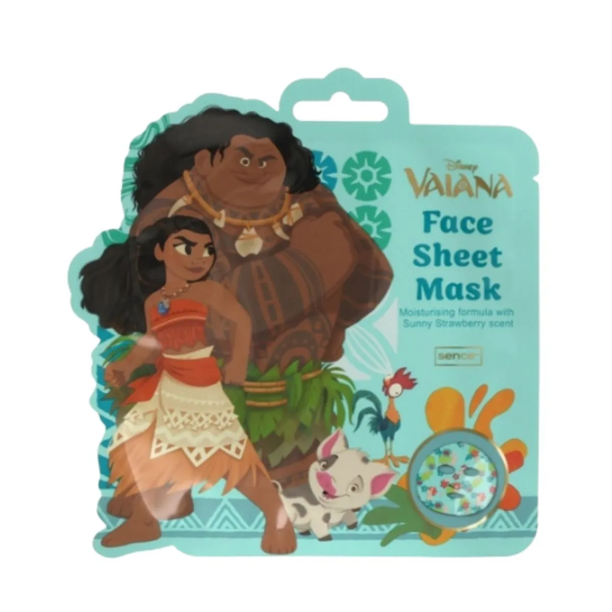 Disney Vaiana blue sheet maska za lice 20 ml