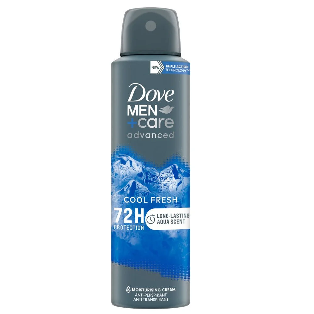 Dove Cool fresh men Advance care dezodorans u spreju 150 ml