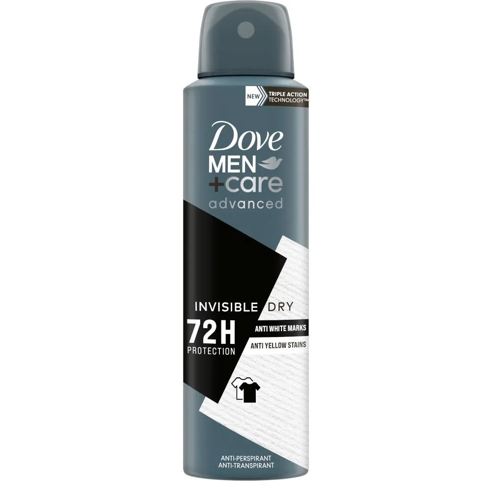 Dove Invisible Dry Men Advance care dezodorans u spreju 150 ml