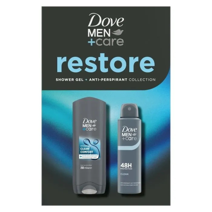 Dove Men+Care Restore poklon set (deo+gel)