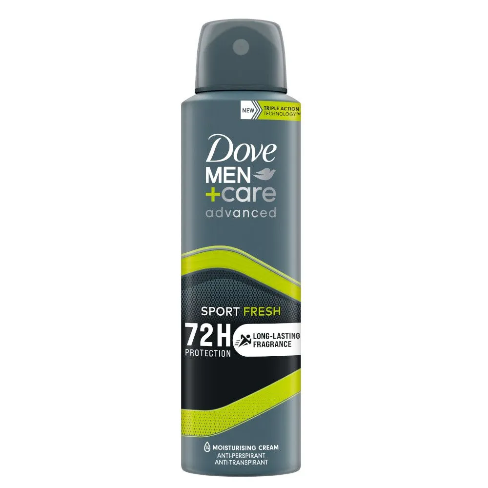 Dove Sport active fresh men Advance care dezodorans u spreju 150 ml