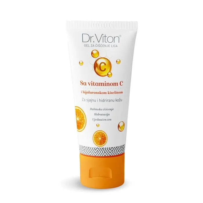 Dr Viton Gel za čišćenje lica sa vitaminom C 100 ml