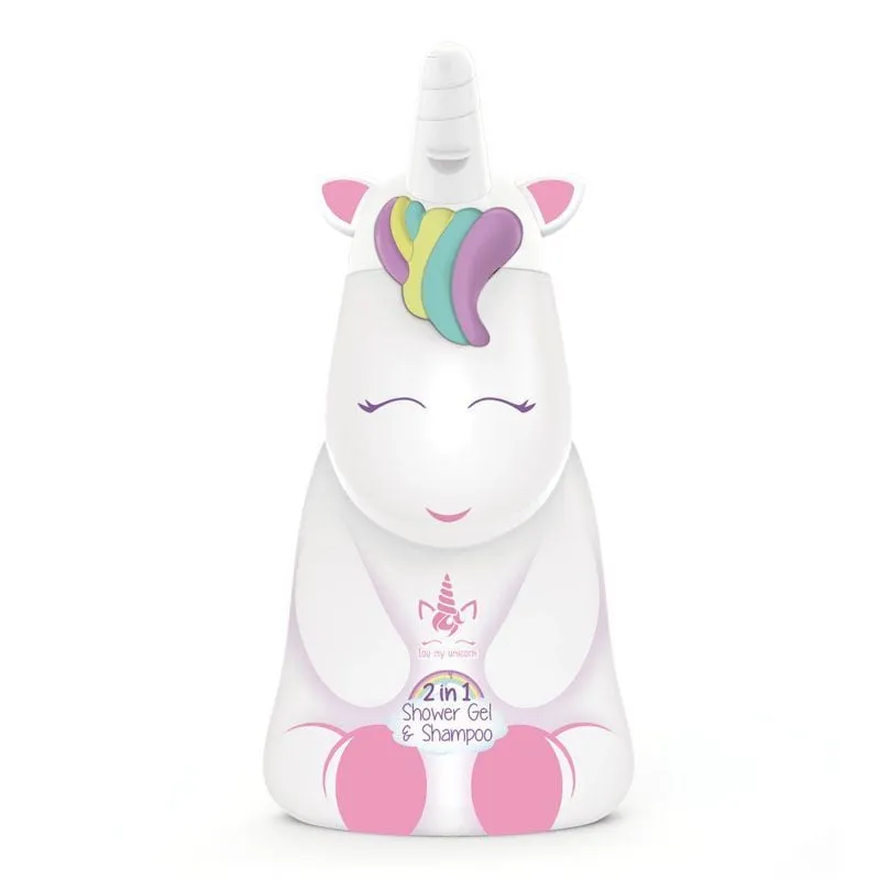 Eau My Unicorn 2D - gel za tuširanje i šampon, 2u1 400ml   • Gel za tuširanje i šampon, 2 u 1