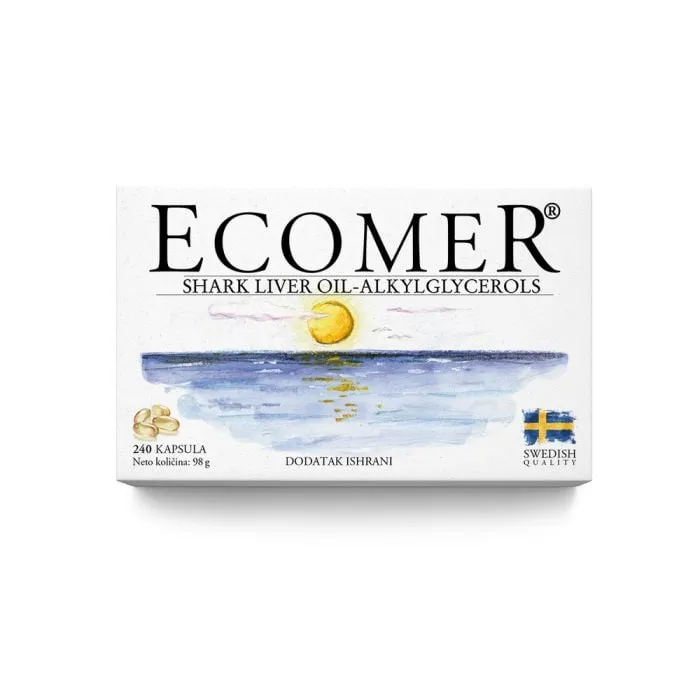 Ecomer® 250 mg, 240 kapsula