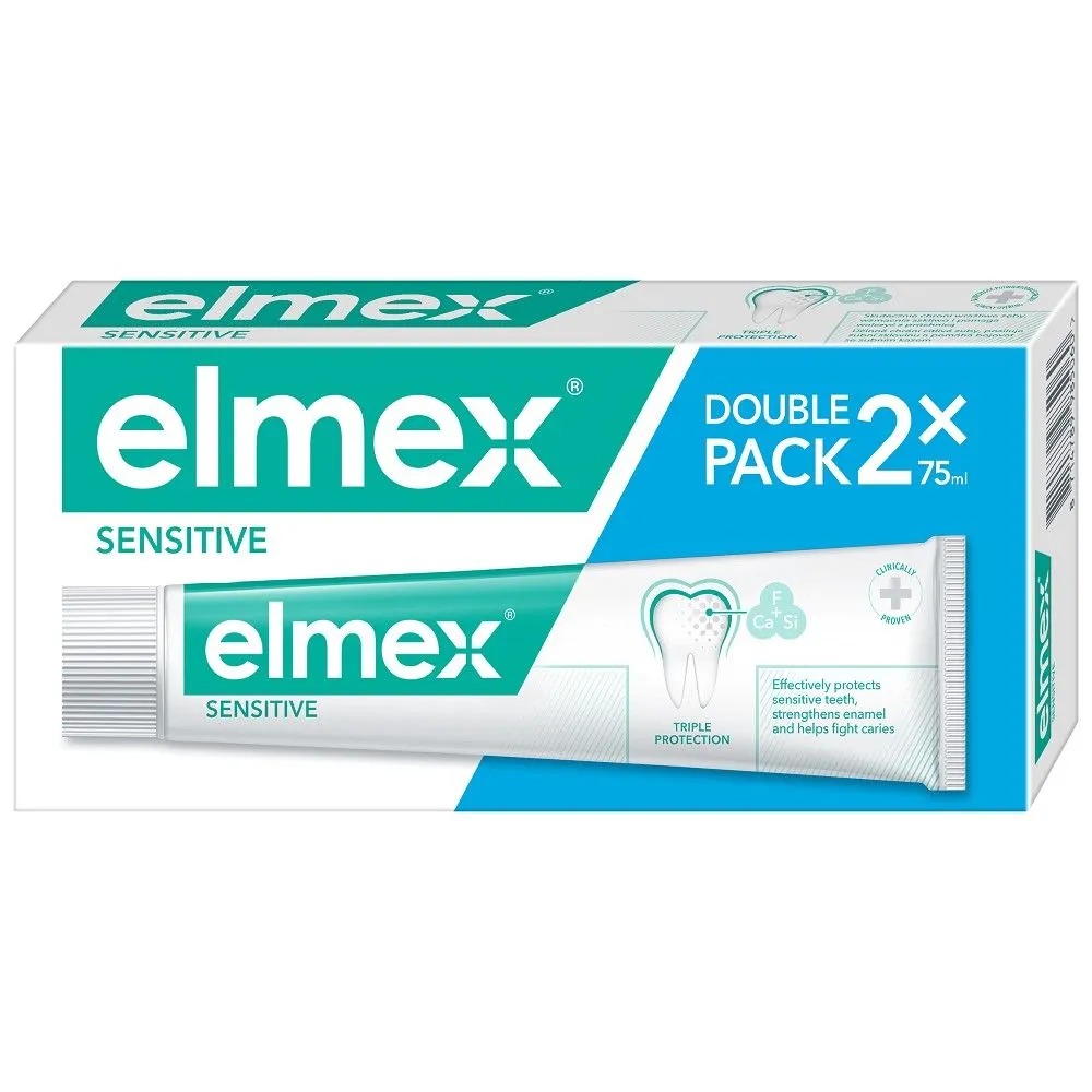 Elmex Sensitive pasta za zube, 2x75ml