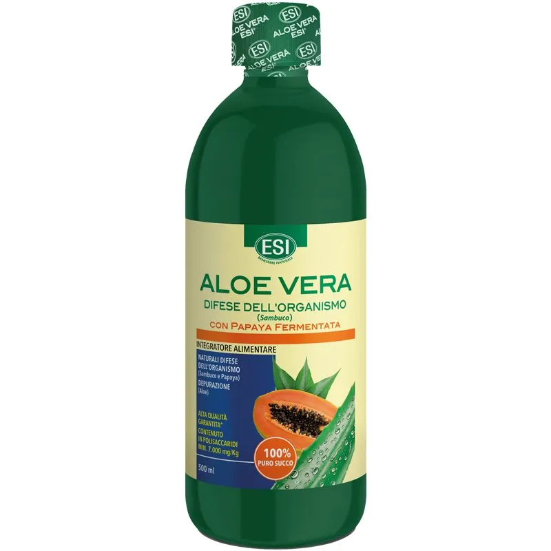 Esi Aloe vera juice+papaya 500ml