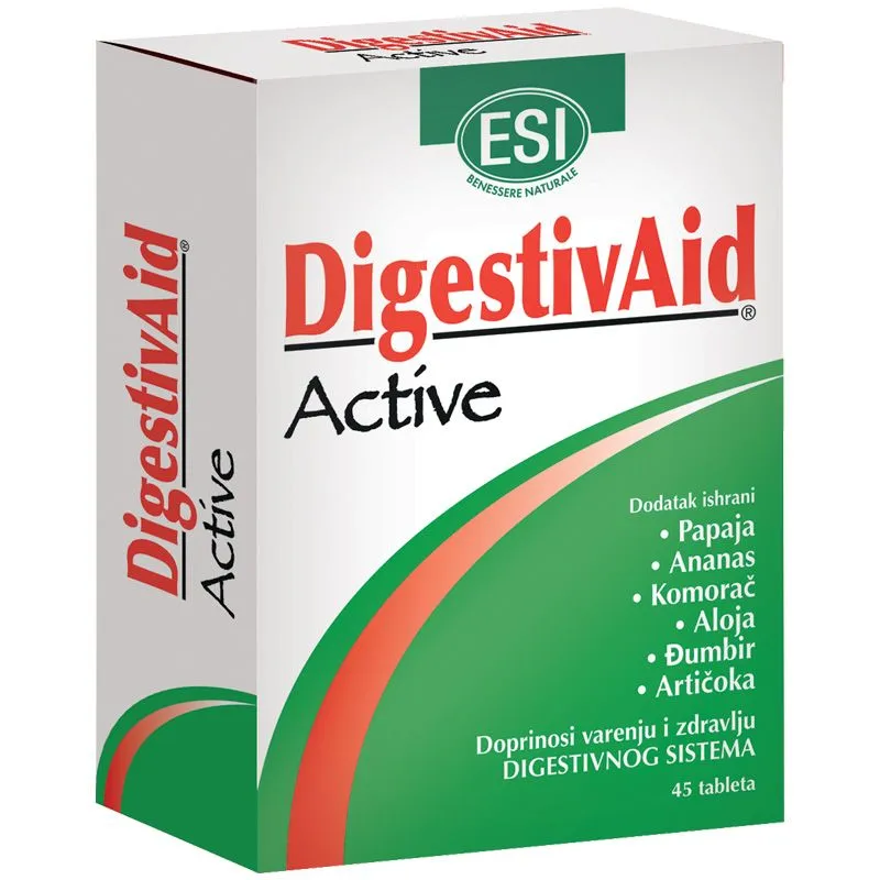 Esi digestivaid active 45 tableta