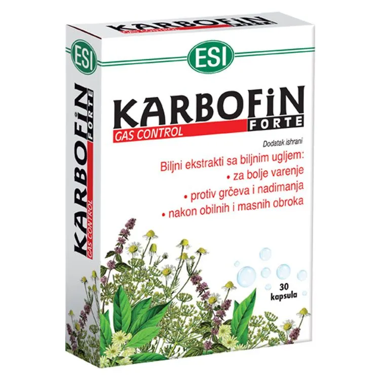 Esi Karbofin Forte 30 kapsula