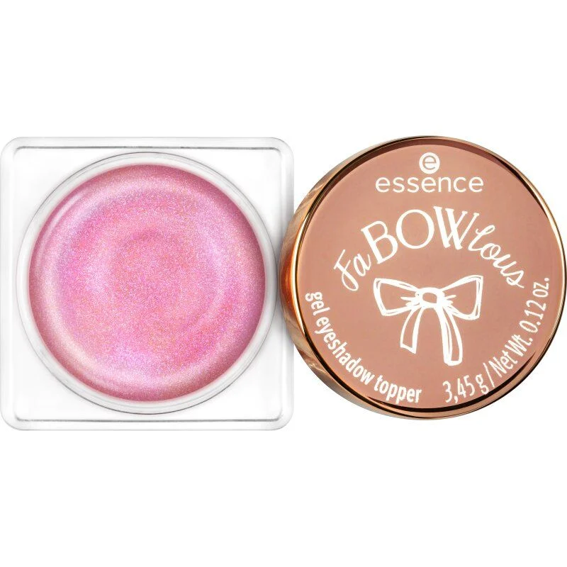 Essence FaBOWlous gel topper senka za oči 01 Bow, So Dazzling!