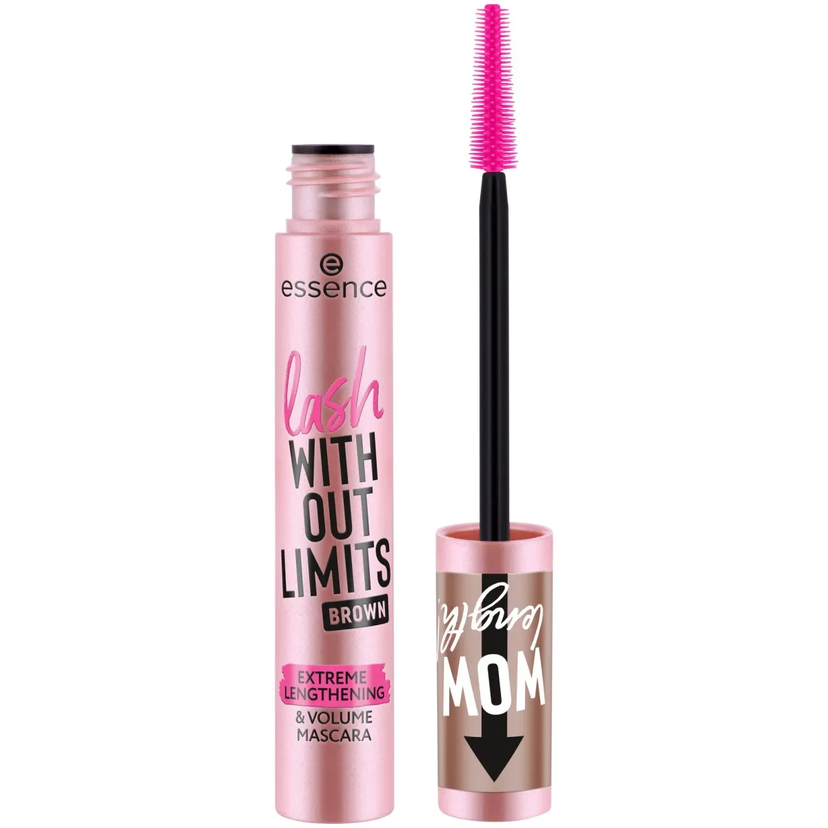 Essence lash without limits maskara 02 Brown, 13ml