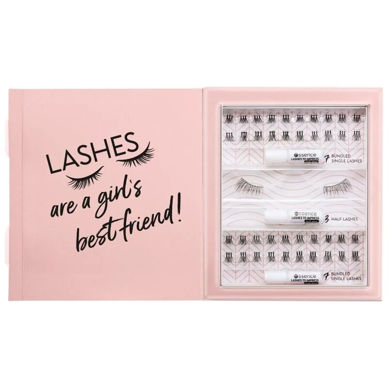 Essence lashes to impress set veštačkih trepavica 01