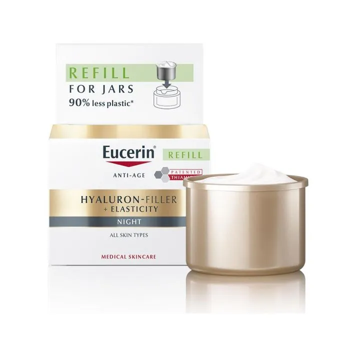 Eucerin Hyaluron-Filler + Elasticity Noćna krema Refill, 50ML