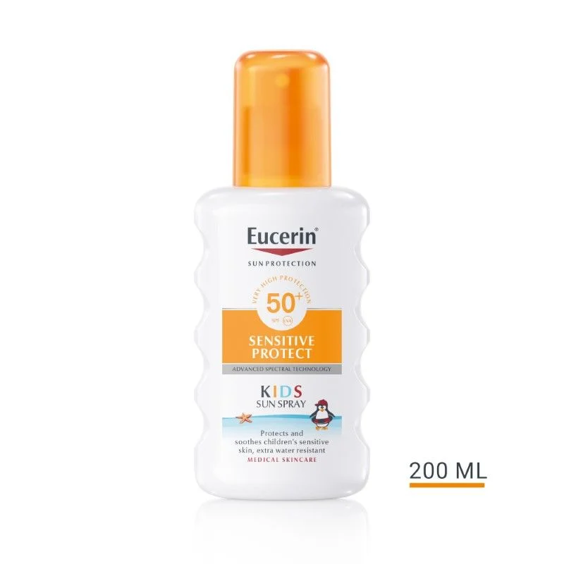 Eucerin Sprej za zaštitu osetljive dečje kože od sunca SPF 50+