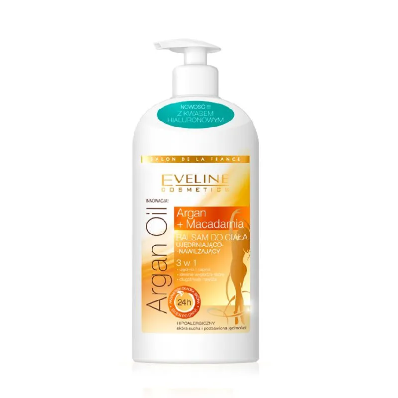 Eveline Argan & Makadamia losion za telo za suvu i opuštenu kožu 350 ml