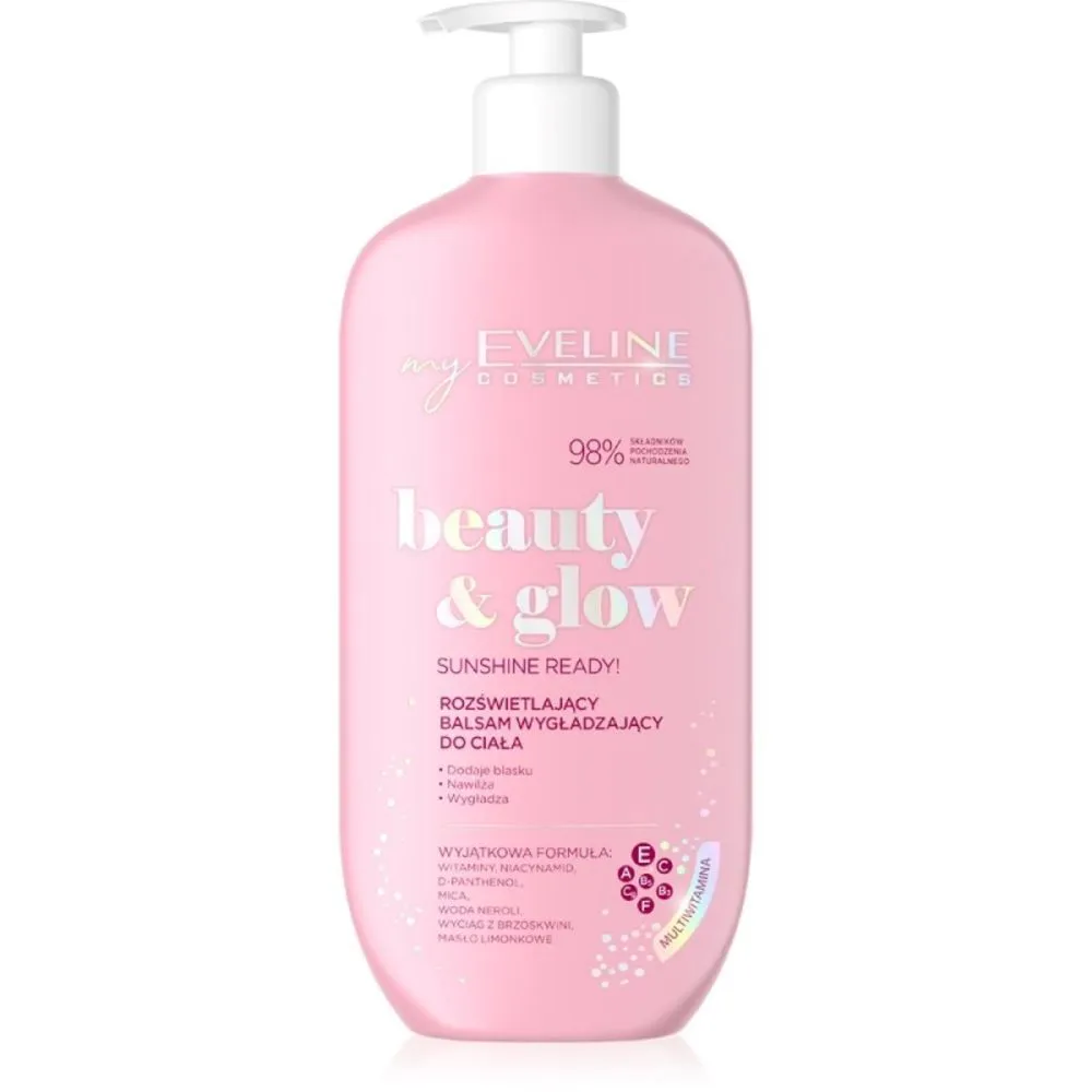 Eveline beauty & glow posvetljujući i zaglađujući losion za telo 350ml