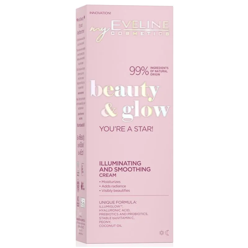 Eveline Beauty&Glow krema sa efektom sjaja 75ml