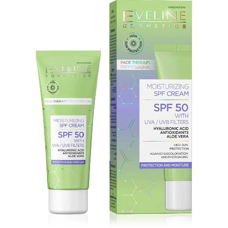 Eveline hidrirajuća krema za lice SPF50 30ml