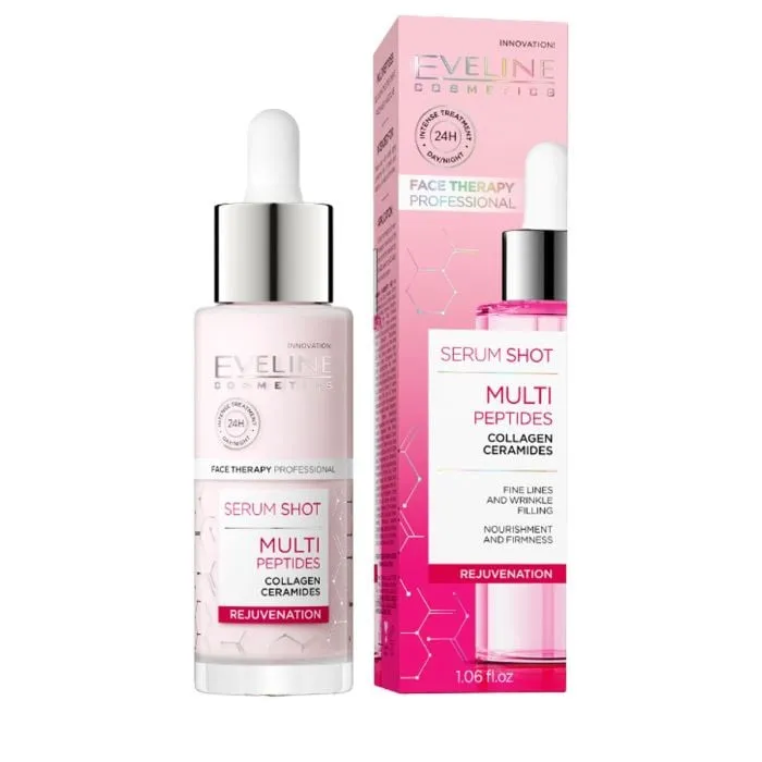 Eveline multi peptides serum za podmlađivanje kože lica 30 ml.