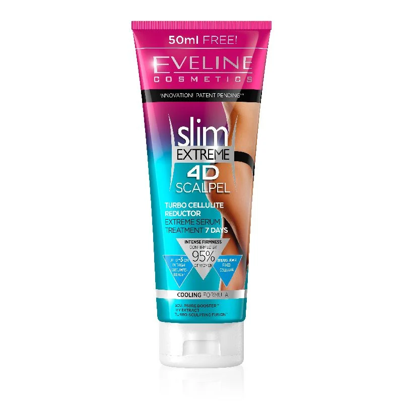 Eveline slim extreme 4D scalpel turbo cellulite reductor 250ml