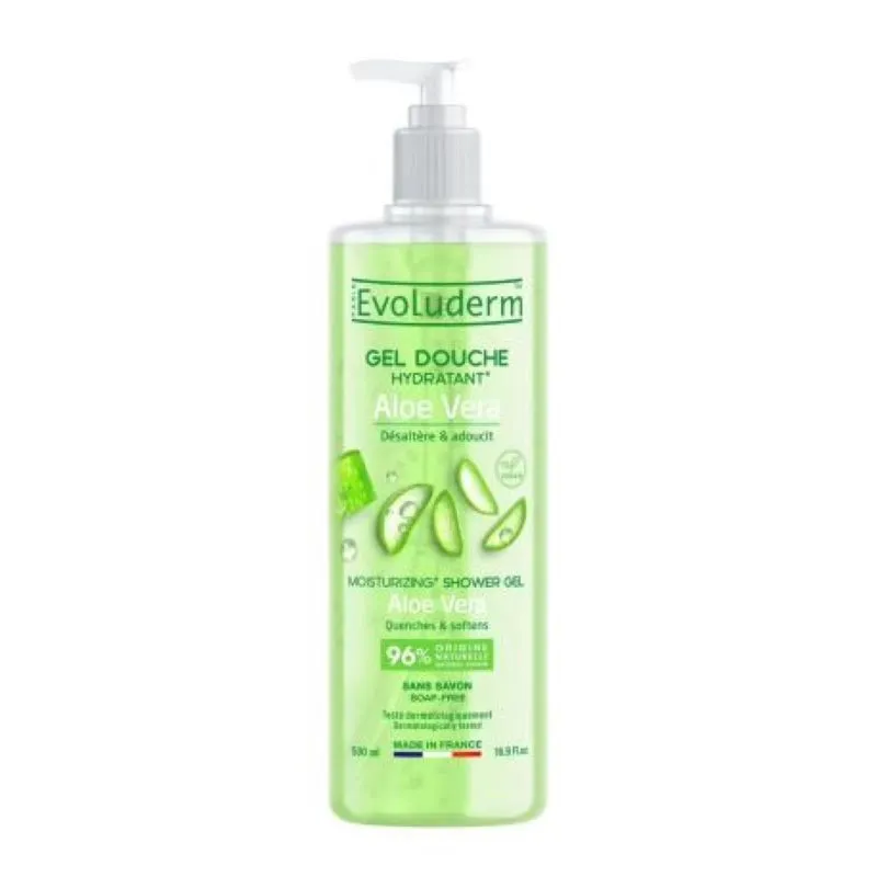 Evoluderm aloe vera gel za tuširanje 500ml