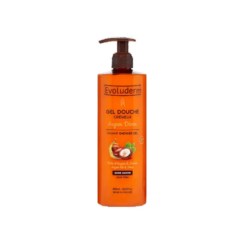 Evoluderm argan divin gel za tuširanje 500ml