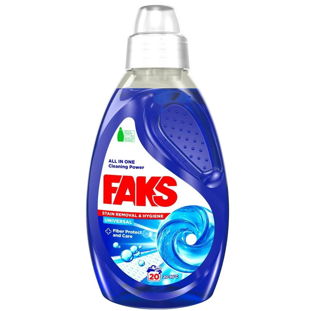 Faks Gel Universal tečni deterdžent za veš 900ml
